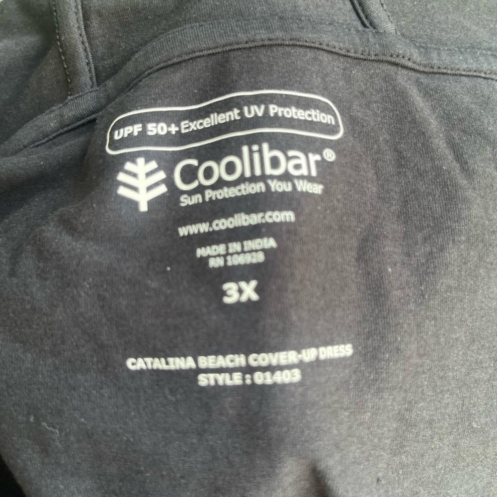 Coolibar Sun Protective Hooded Coverup Dress - Picture 6 of 6